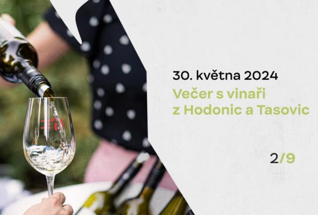 Letní Víno z blízka: večer s vinaři z Hodonic a Tasovic