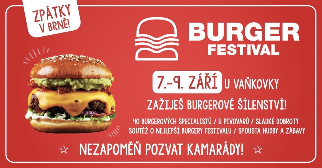 Burger Festival Brno > Festivaly, Akce pro děti, Akce další, Trhy a